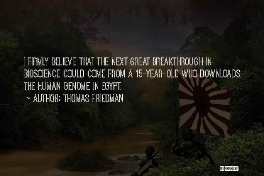 A Great Year Quotes By Thomas Friedman