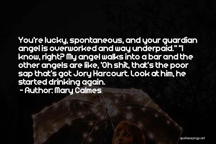 A Guardian Angel Quotes By Mary Calmes
