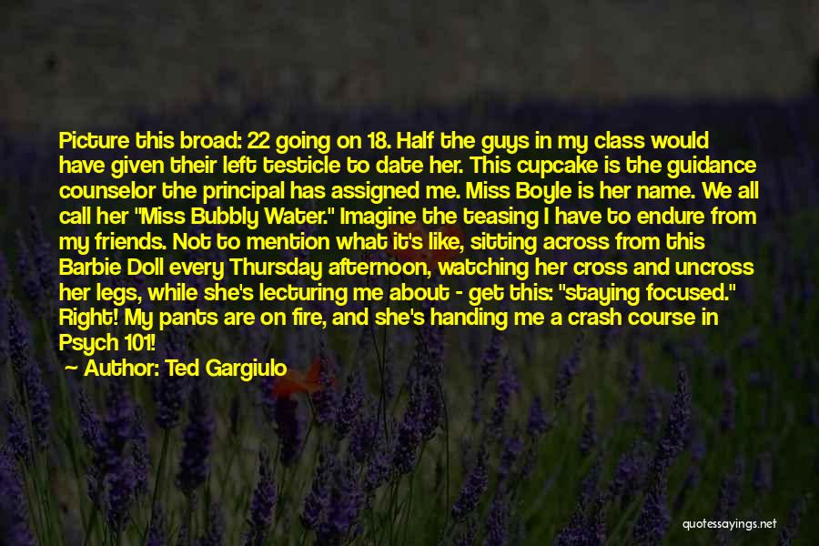 A Guidance Counselor Quotes By Ted Gargiulo