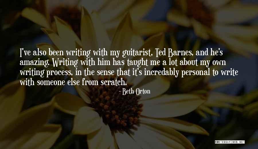 A Guitarist Quotes By Beth Orton