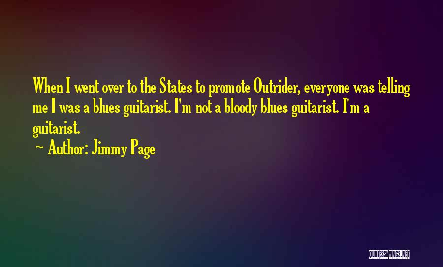 A Guitarist Quotes By Jimmy Page