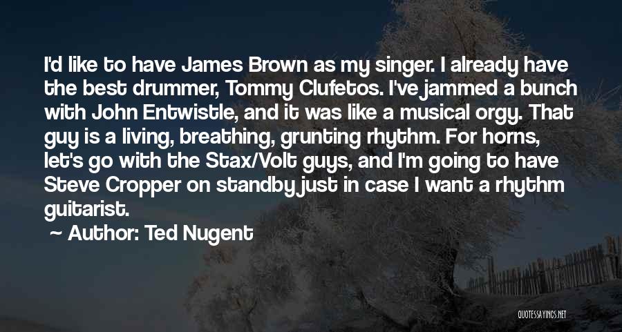 A Guitarist Quotes By Ted Nugent