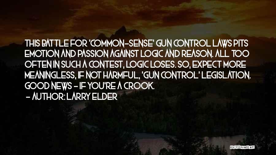 A Gun Quotes By Larry Elder