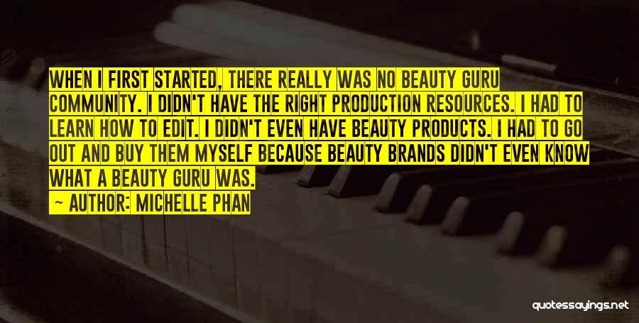 A Guru Quotes By Michelle Phan