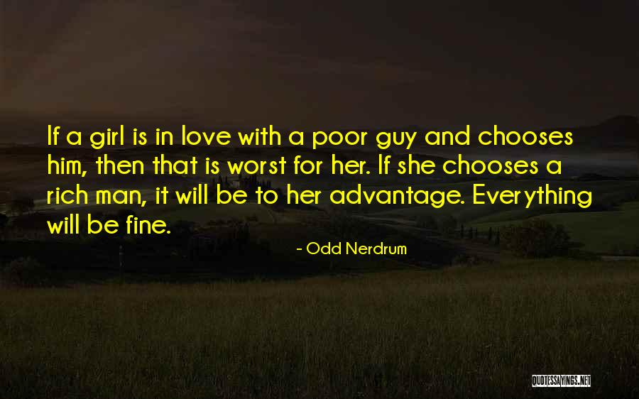 A Guy And A Girl Quotes By Odd Nerdrum