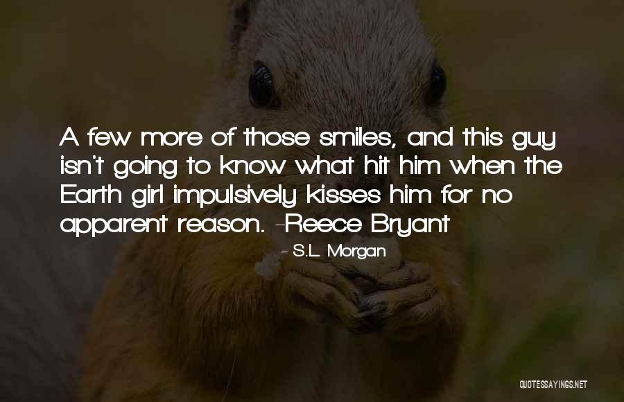 A Guy And A Girl Quotes By S.L. Morgan