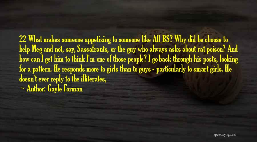 A Guy That Doesn't Like You Back Quotes By Gayle Forman