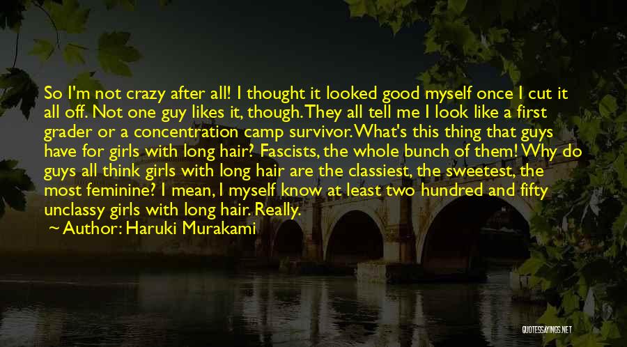 A Guy That Likes You Quotes By Haruki Murakami