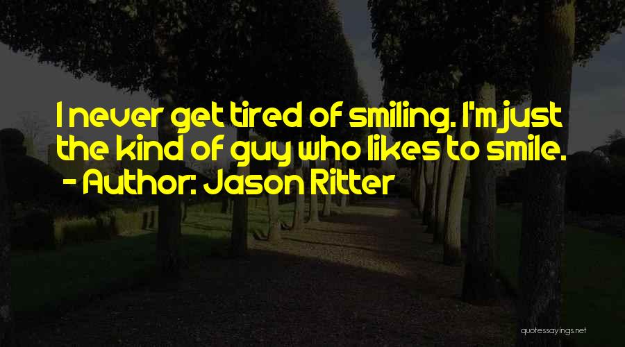 A Guy That Likes You Quotes By Jason Ritter