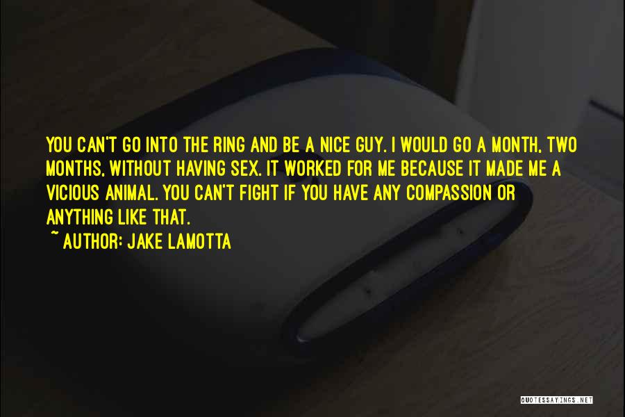 A Guy That You Can't Have Quotes By Jake LaMotta