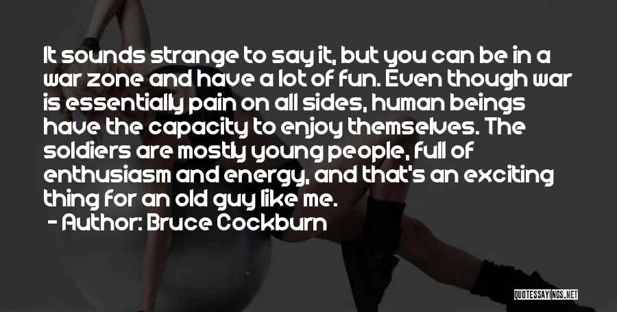 A Guy You Like But Can't Have Quotes By Bruce Cockburn