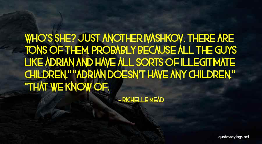 A Guy You Like But He Doesn't Know Quotes By Richelle Mead