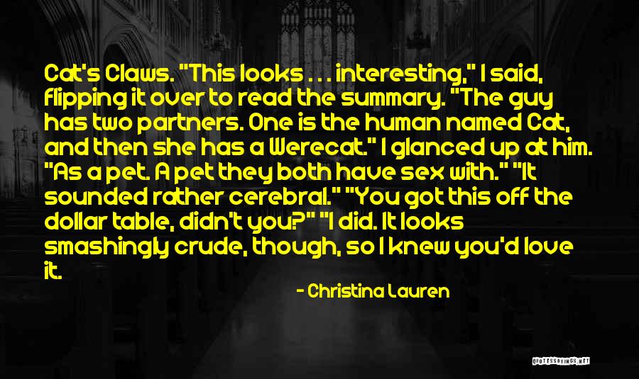 A Guy You Love Quotes By Christina Lauren