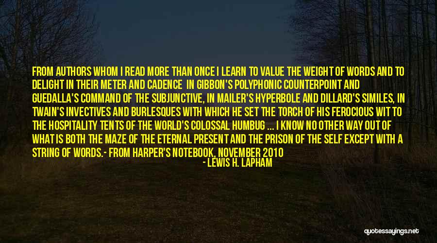 A H Notebook Quotes By Lewis H. Lapham A H Notebook Quotes By Lewis H. Lapham