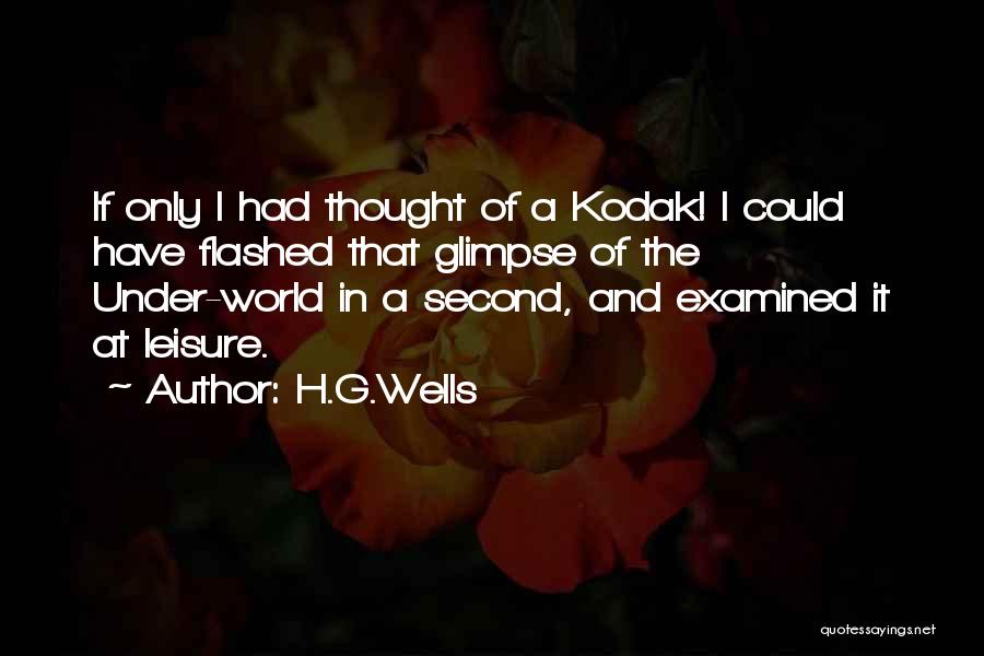 A.h Quotes By H.G.Wells