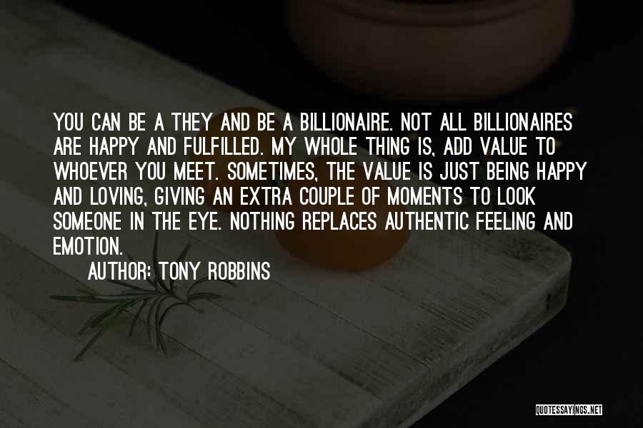 A Happy Couple Quotes By Tony Robbins