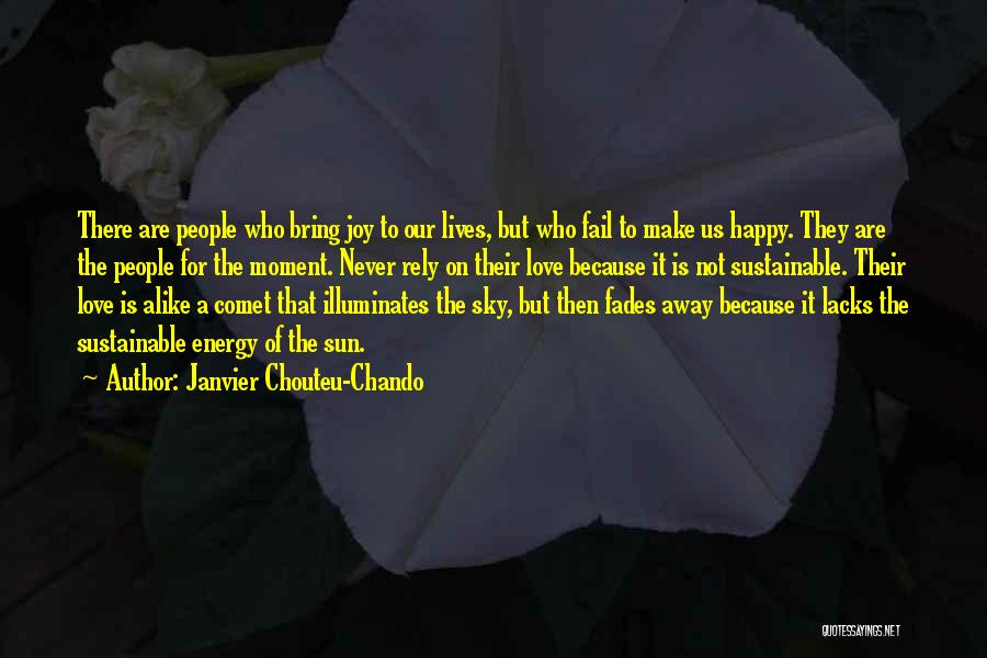 A Happy Family Life Quotes By Janvier Chouteu-Chando