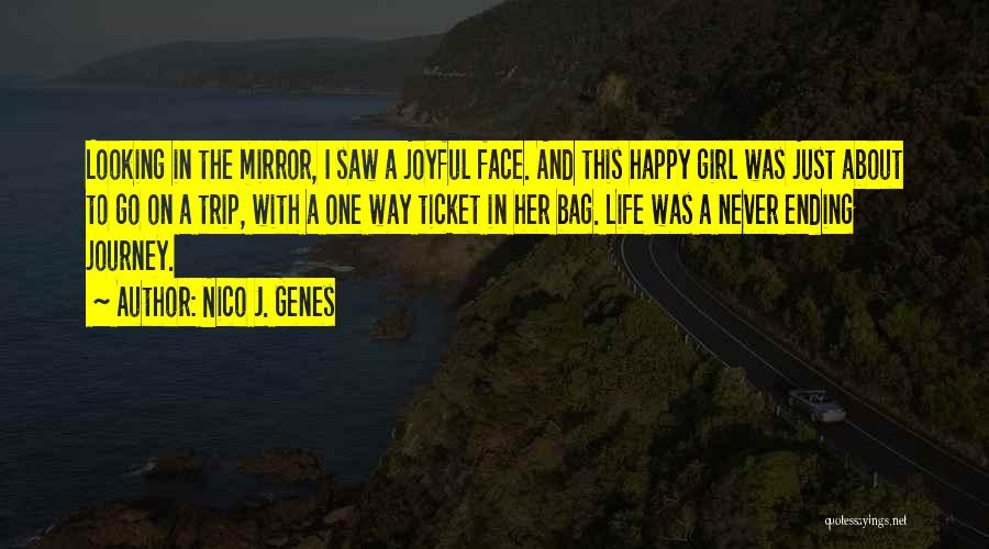 A Happy Girl Quotes By Nico J. Genes