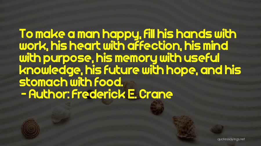 A Happy Memory Quotes By Frederick E. Crane