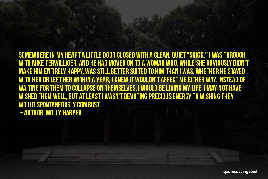 A Happy Woman Quotes By Molly Harper