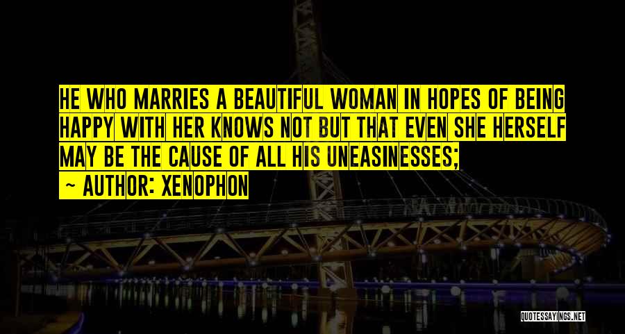 A Happy Woman Quotes By Xenophon