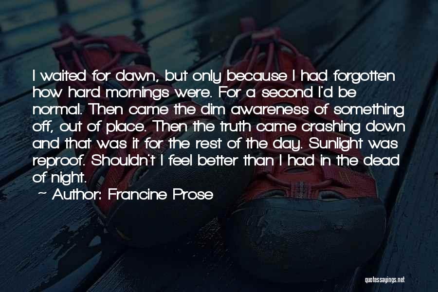 A Hard Day Night Quotes By Francine Prose