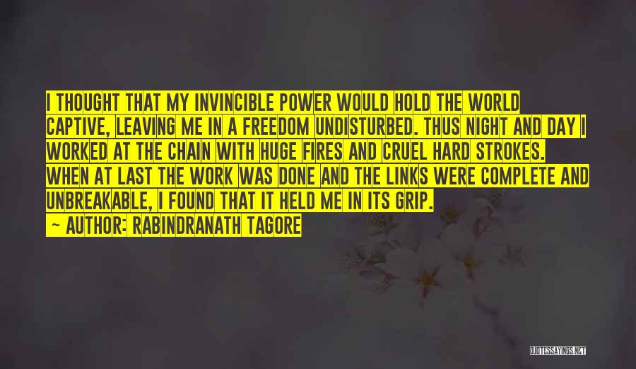 A Hard Day Night Quotes By Rabindranath Tagore