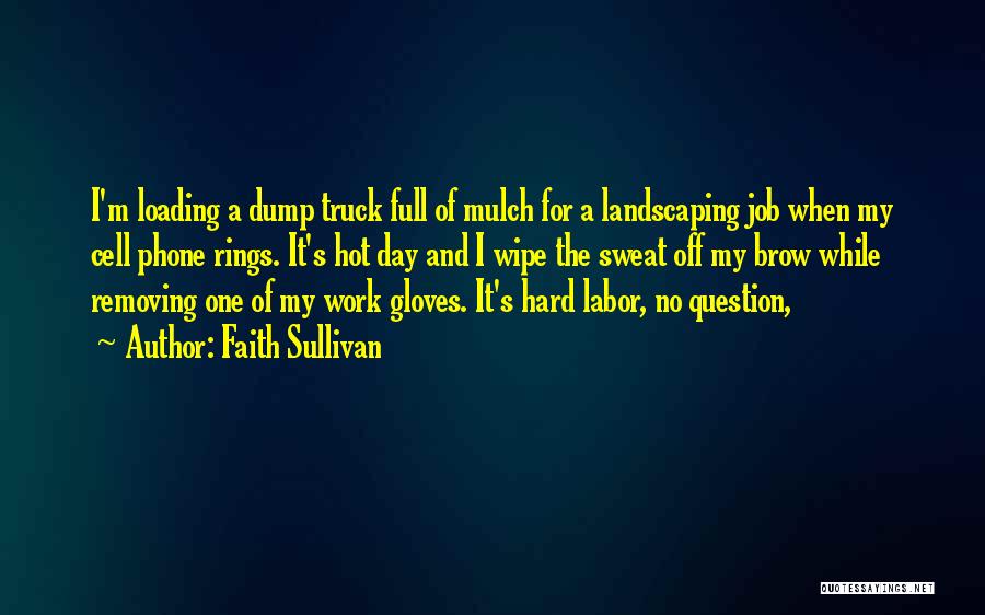 A Hard Day's Work Quotes By Faith Sullivan