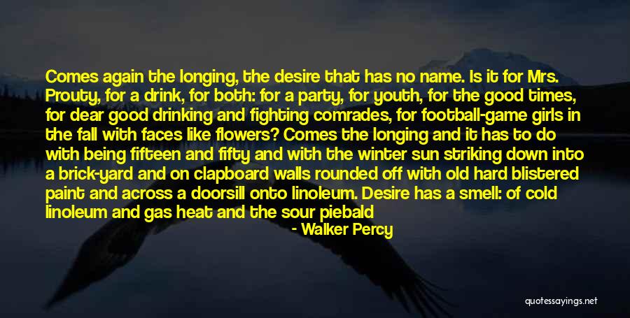 A Hard Year Quotes By Walker Percy