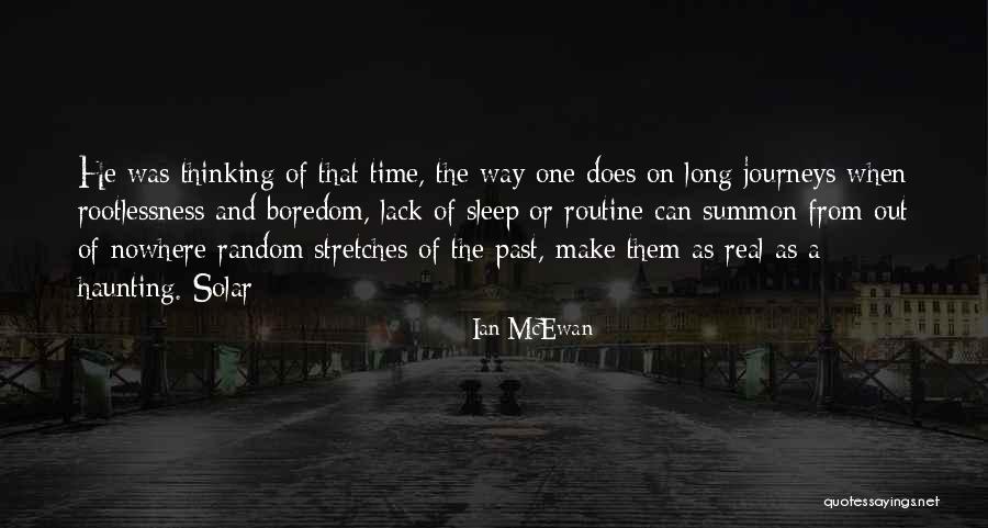 A Haunting Past Quotes By Ian McEwan