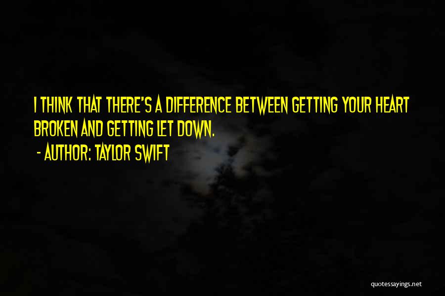 A Heart Broken Quotes By Taylor Swift