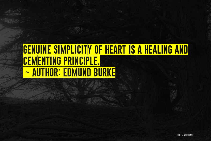 A Heart Healing Quotes By Edmund Burke