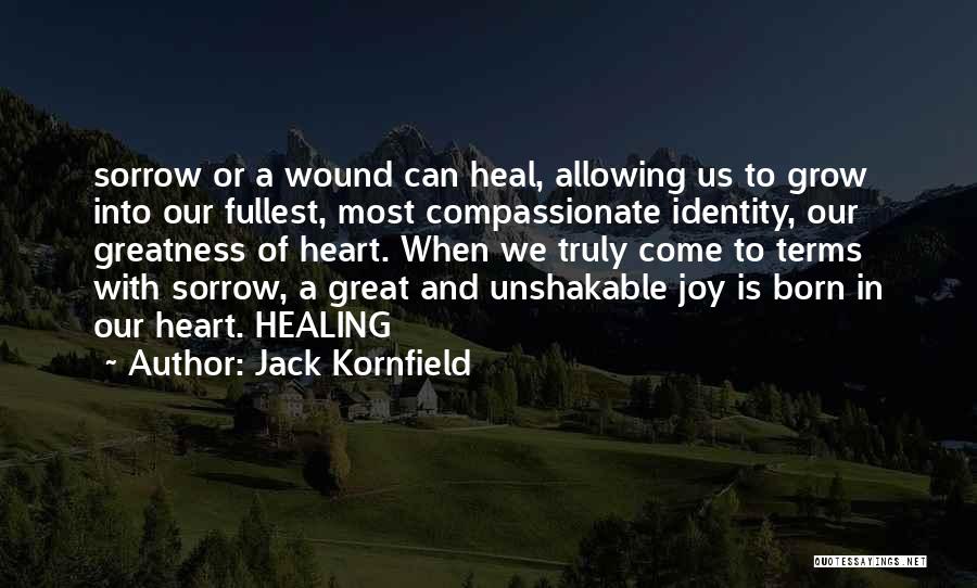 A Heart Healing Quotes By Jack Kornfield