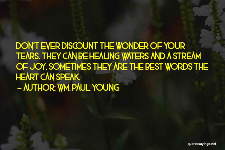 A Heart Healing Quotes By Wm. Paul Young
