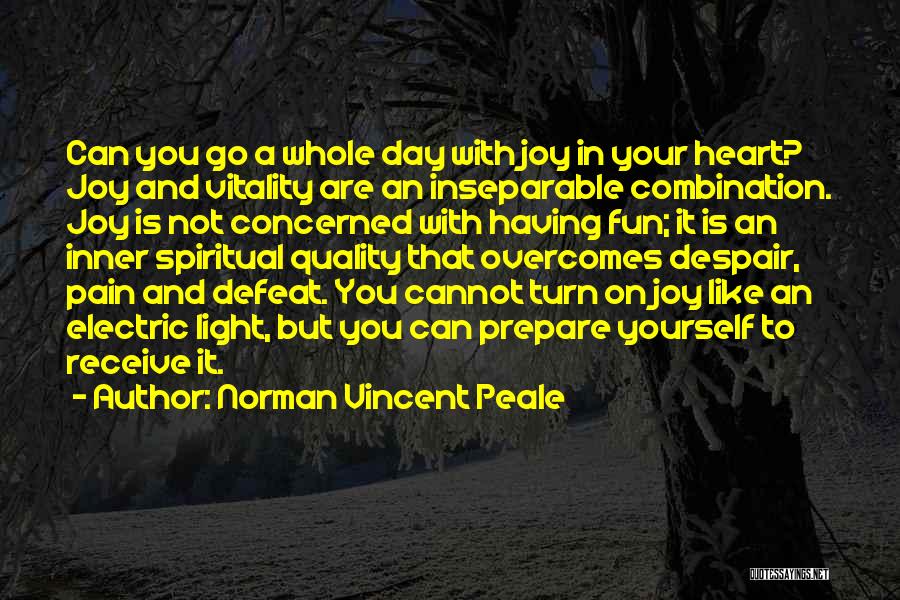 A Heart In Pain Quotes By Norman Vincent Peale