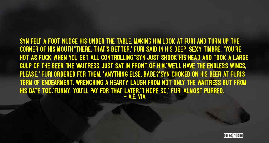A Hearty Laugh Quotes By A.E. Via A Hearty Laugh Quotes By A.E. Via