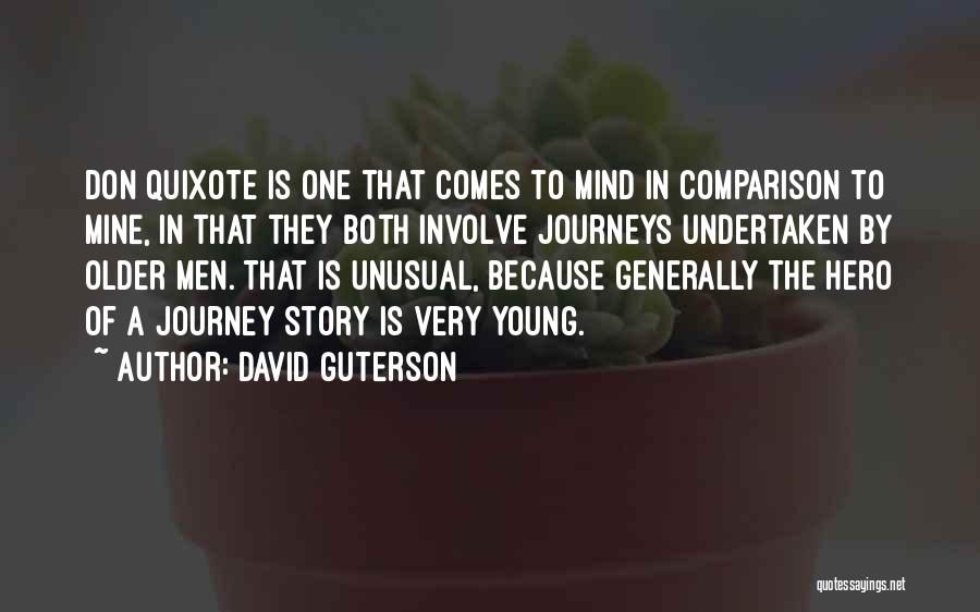 A Hero's Journey Quotes By David Guterson