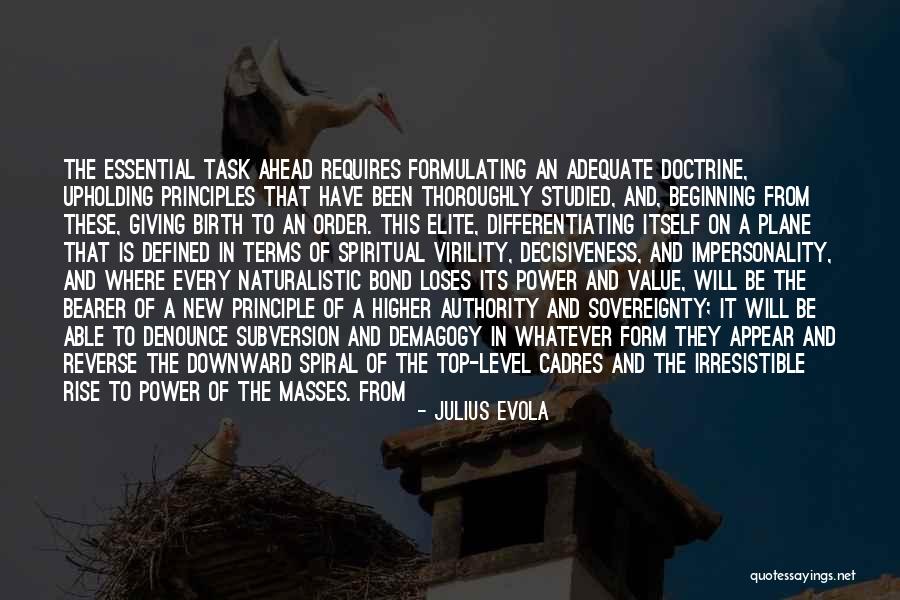 A Higher Authority Quotes By Julius Evola A Higher Authority Quotes By Julius Evola