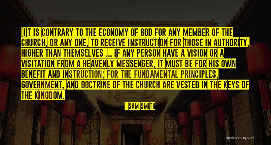 A Higher Authority Quotes By Sam Smith A Higher Authority Quotes By Sam Smith