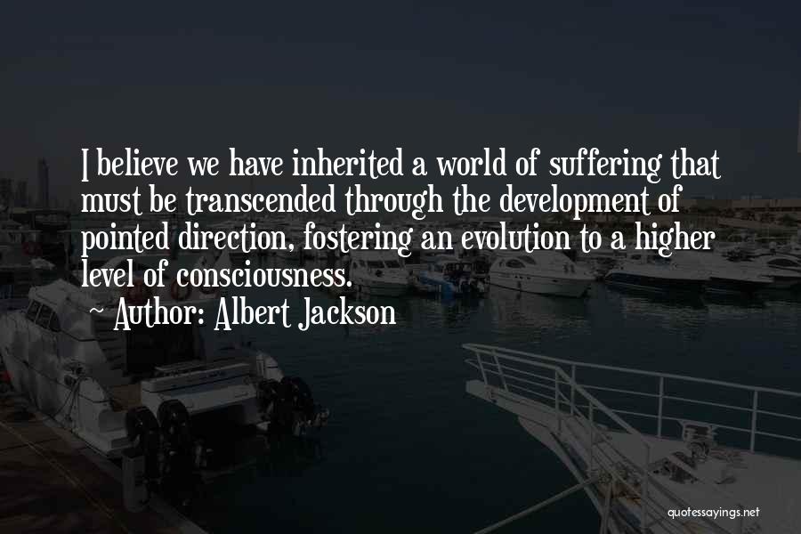 A Higher Consciousness Quotes By Albert Jackson