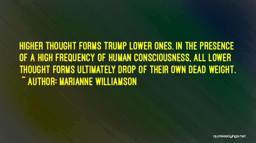 A Higher Consciousness Quotes By Marianne Williamson