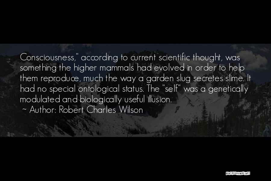 A Higher Consciousness Quotes By Robert Charles Wilson