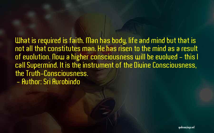 A Higher Consciousness Quotes By Sri Aurobindo