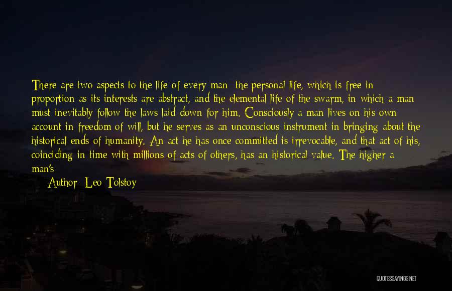 A Higher Power Quotes By Leo Tolstoy
