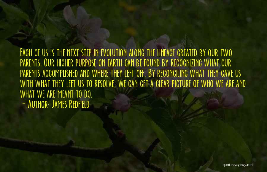 A Higher Purpose Quotes By James Redfield