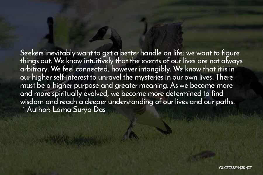 A Higher Purpose Quotes By Lama Surya Das
