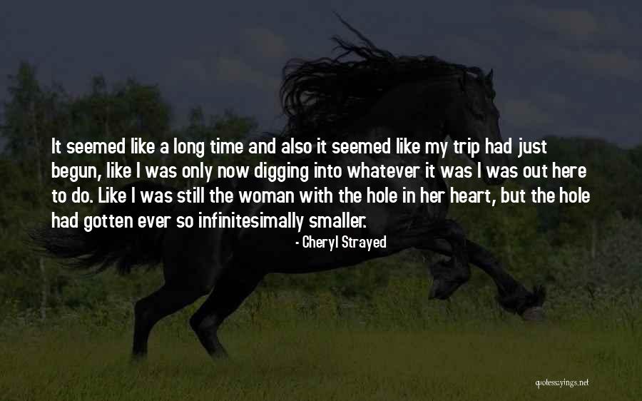 A Hole In My Heart Quotes By Cheryl Strayed