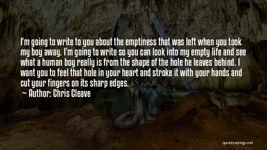 A Hole In My Heart Quotes By Chris Cleave