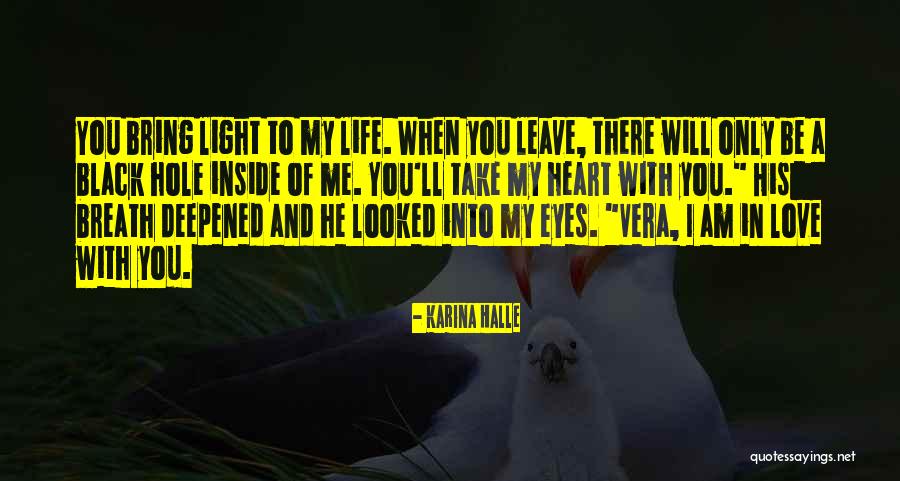 A Hole In My Heart Quotes By Karina Halle