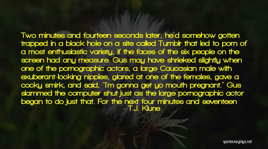 A Hole In One Quotes By T.J. Klune A Hole In One Quotes By T.J. Klune